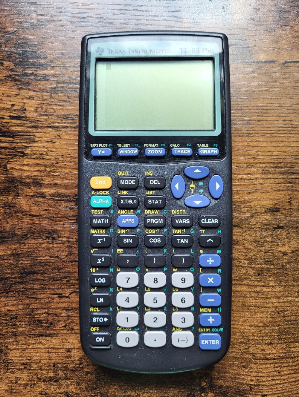 Texas Instruments TI-83 Plus Graphing Calculator - Black